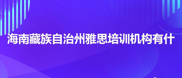 海南藏族自治州雅思培训机构有什么优势哪家效果好