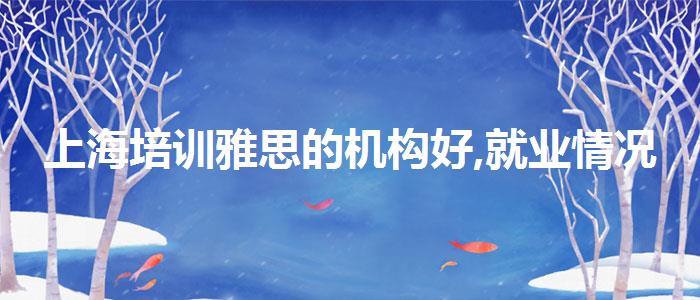 上海培训雅思的机构好,就业情况