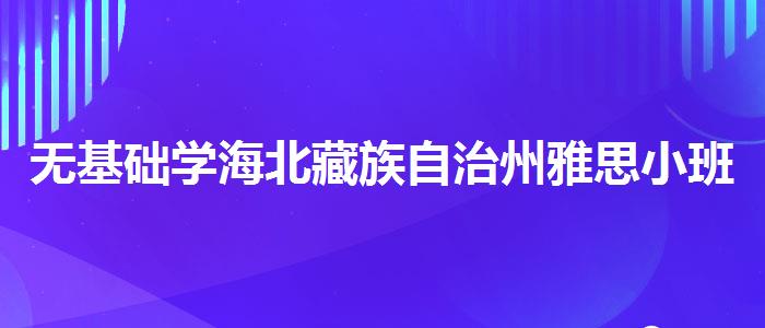 无基础学海北藏族自治州雅思小班培训价格