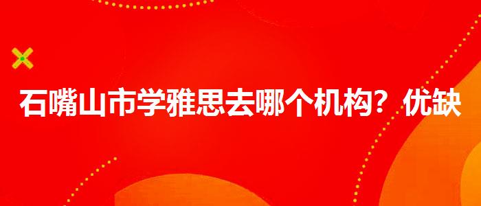 石嘴山市学雅思去哪个机构？优缺点分析