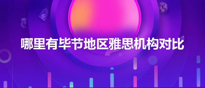 哪里有毕节地区雅思机构对比