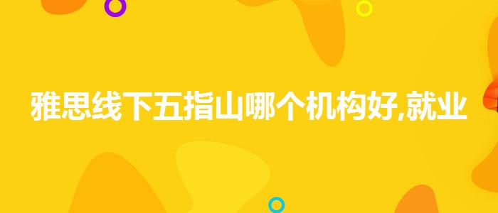 雅思线下五指山哪个机构好,就业工资