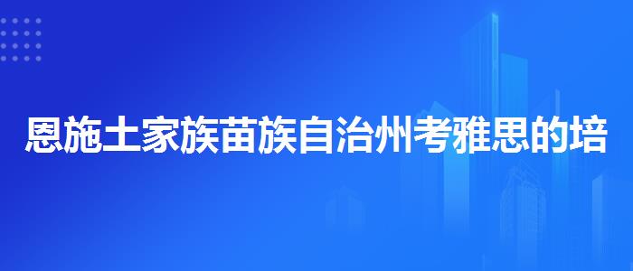 恩施土家族苗族自治州考雅思的培训班排名？评价及口碑如何？