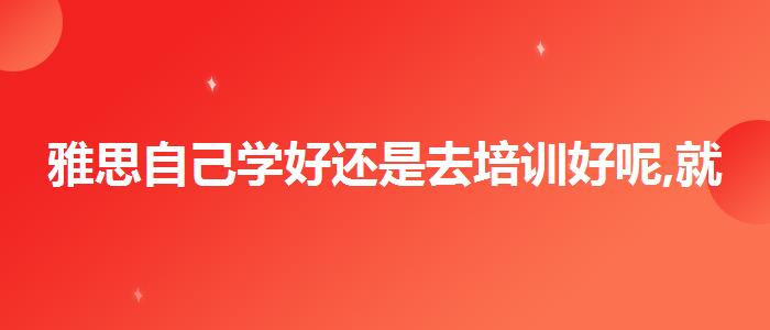 雅思自己學好還是去培訓好呢,就業(yè)崗位