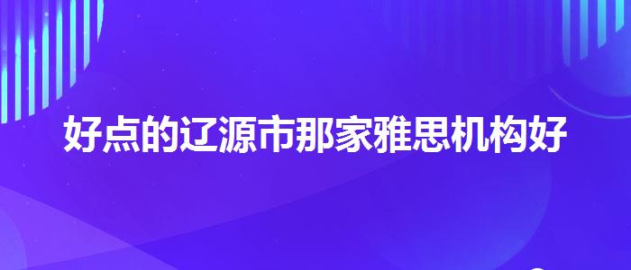 好点的辽源市那家雅思机构好